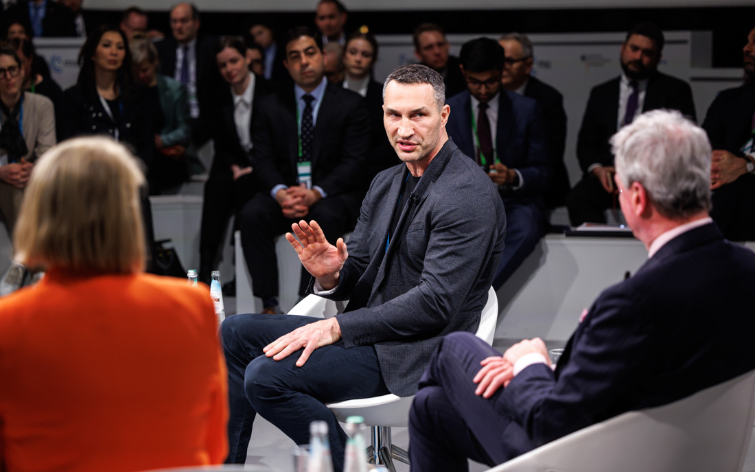 München, 19.02.2023: Wladimir Klitschko auf der Münchner Sicherheitskonferenz.